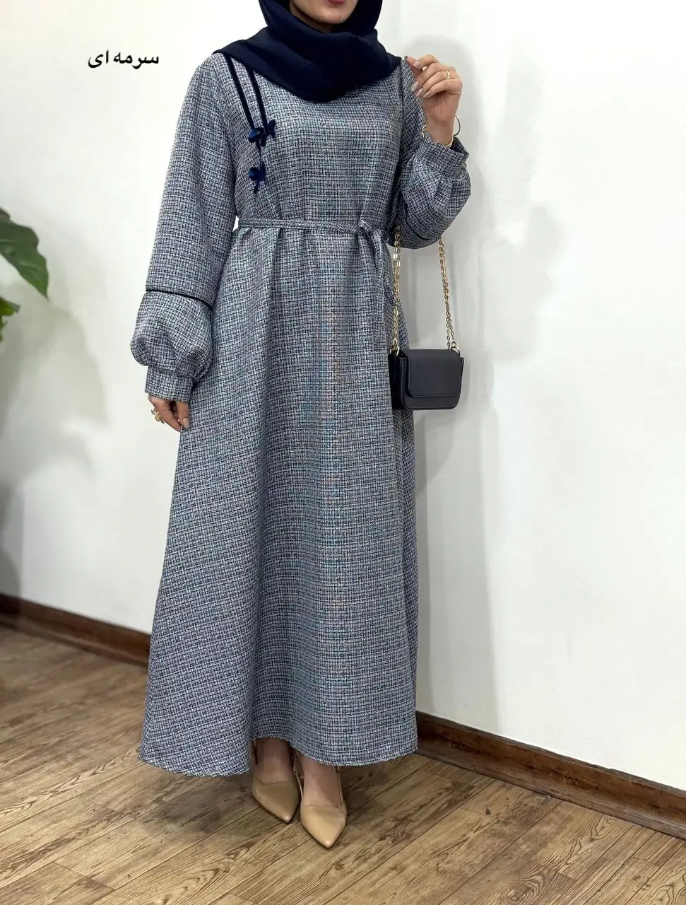 پیراهن مانتویی بلند سوپر کلوش سها